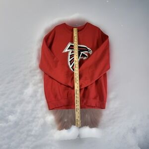 Atlanta Flacons Reebok Team Logo Pullover Sweater Red Large